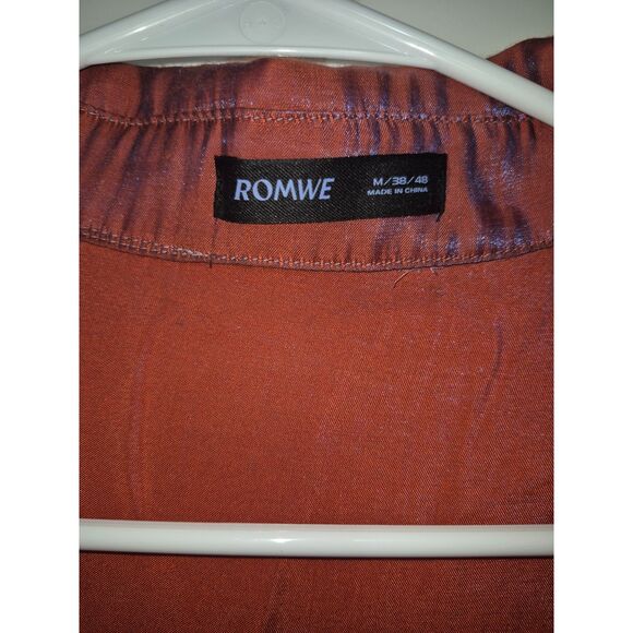 ROMWE Blouse Beautiful Iridescent Vintage Style Look Size M - Picture 5 of 7